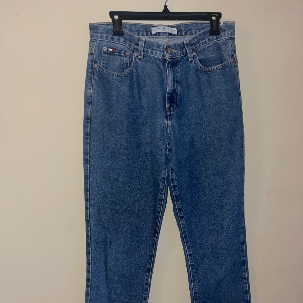 Vintage Tommy Hilfiger Blue Jeans Relaxed Fit Mom Cotton Denim Women’s 8